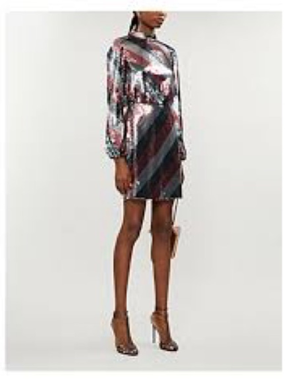 NEW Ted Baker London Jocasta stripe sequin mini cocktail dress Sz 2 (US 6) - Picture 16 of 16